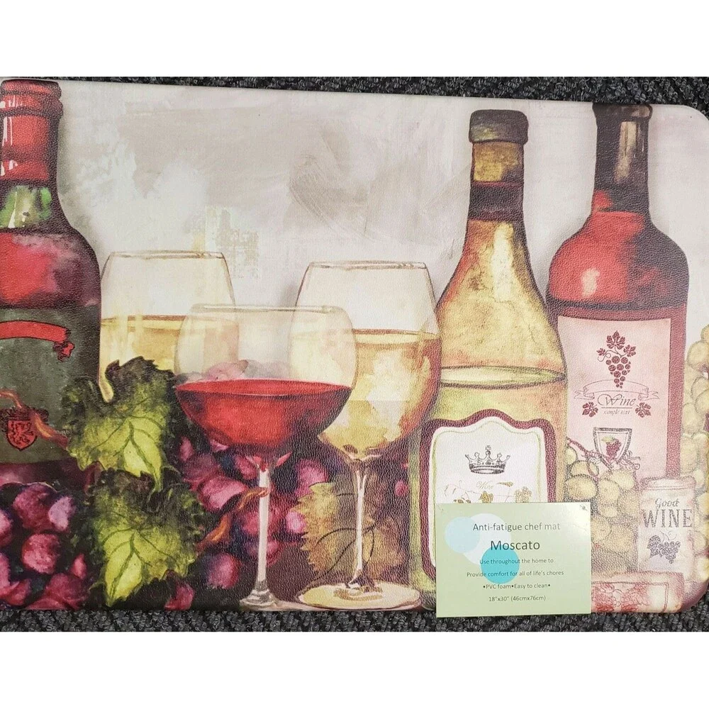 Anti-Fatigue Printed PVC Kitchen Floor Mat (18